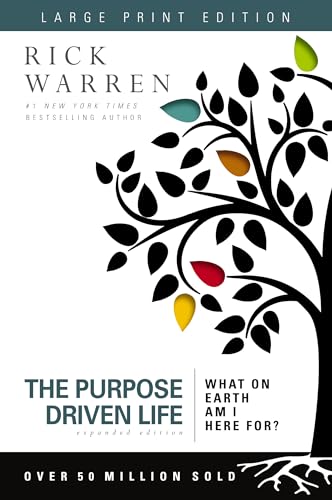 The Purpose Driven Life Large Print: What on Earth Am I Here For? von Zondervan